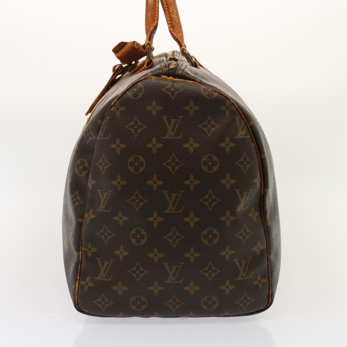 LOUIS VUITTON Monogram Keepall 50 Boston Bag M41426 LV Auth 75561