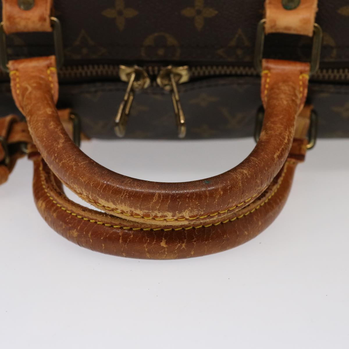 LOUIS VUITTON Monogram Keepall 50 Boston Bag M41426 LV Auth 75561