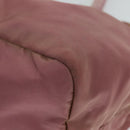 PRADA Hand Bag Nylon 2way Pink Auth 75584-14
