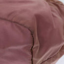 PRADA Hand Bag Nylon 2way Pink Auth 75584-15