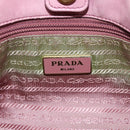 PRADA Hand Bag Nylon 2way Pink Auth 75584-10