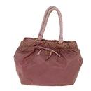 PRADA Hand Bag Nylon 2way Pink Auth 75584-13