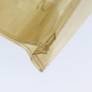 HERMES Vinyl Kelly Hand Bag Vinyl Clear Auth 75613-16