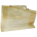 HERMES Vinyl Kelly Hand Bag Vinyl Clear Auth 75613-1