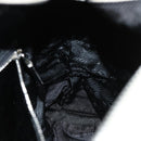 PRADA Hand Bag Nylon Cream Auth 75644-22