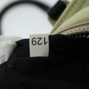 PRADA Hand Bag Nylon Cream Auth 75644-11