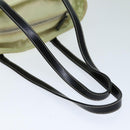 PRADA Hand Bag Nylon Cream Auth 75644-8