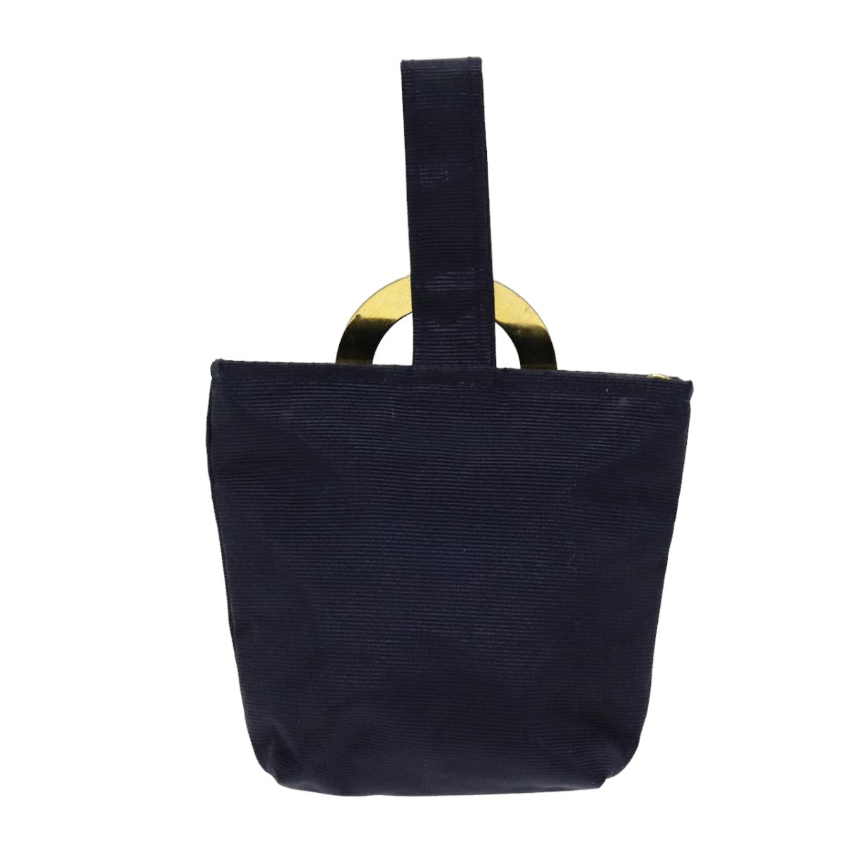 CELINE Pouch Nylon Navy Auth 75656 - 0