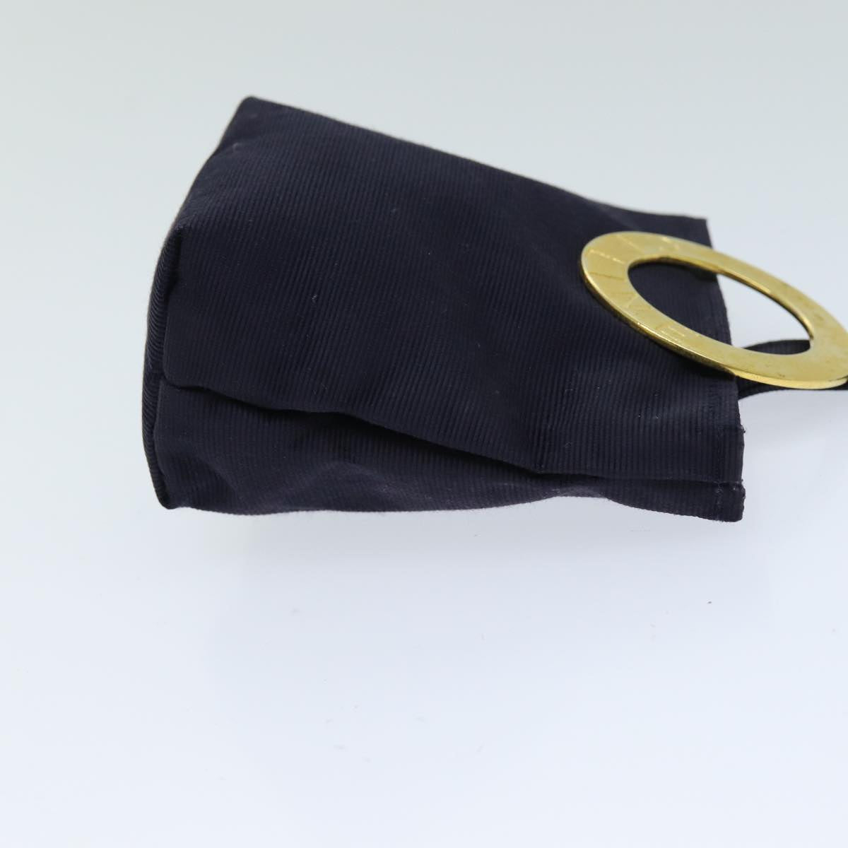 CELINE Pouch Nylon Navy Auth 75656