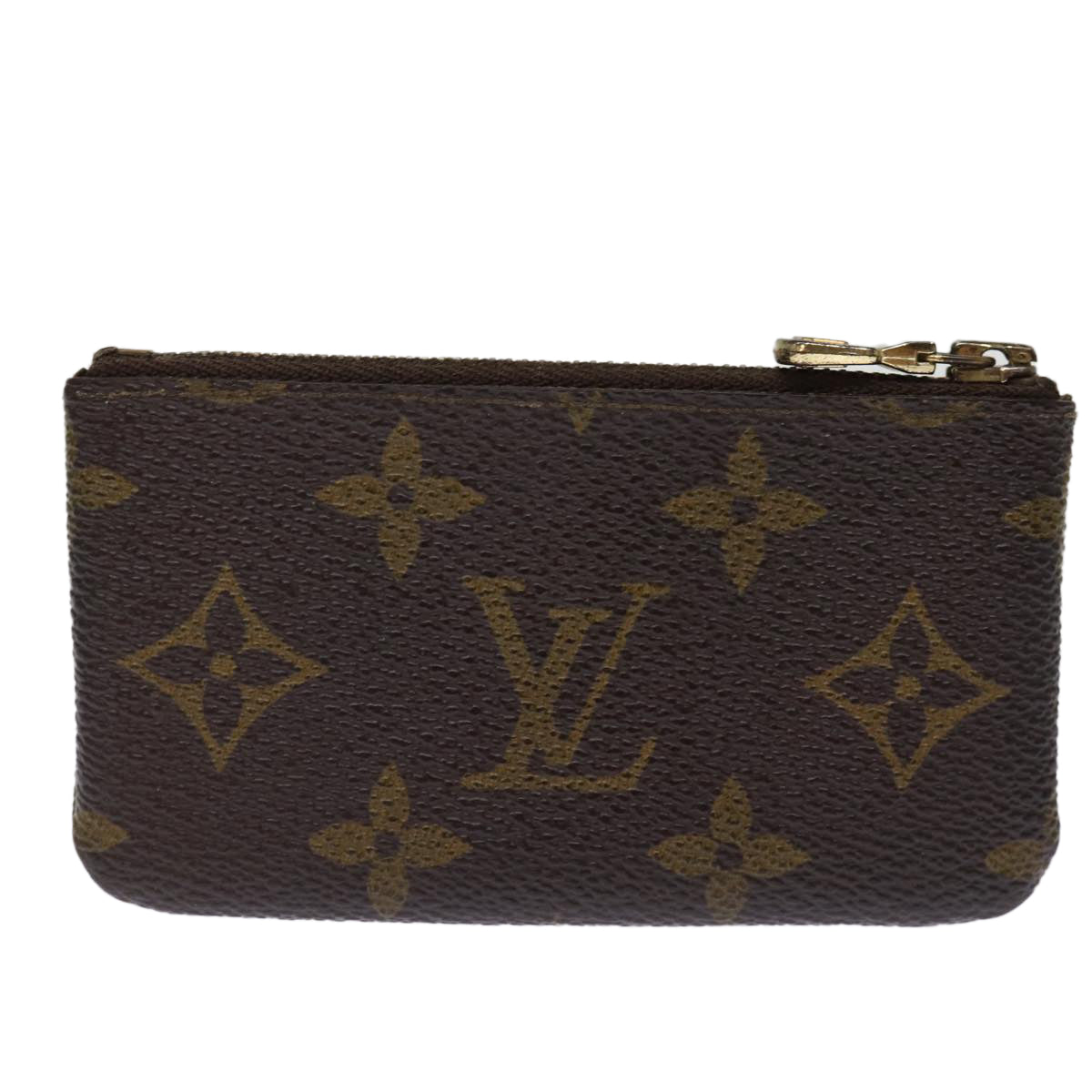 LOUIS VUITTON Monogram Pochette Cles Coin Purse M62650 LV Auth 75659 - 0