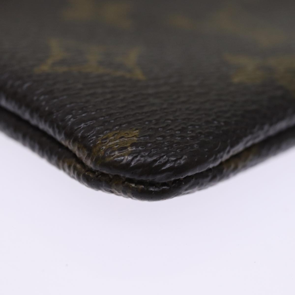 LOUIS VUITTON Monogram Pochette Cles Coin Purse M62650 LV Auth 75659