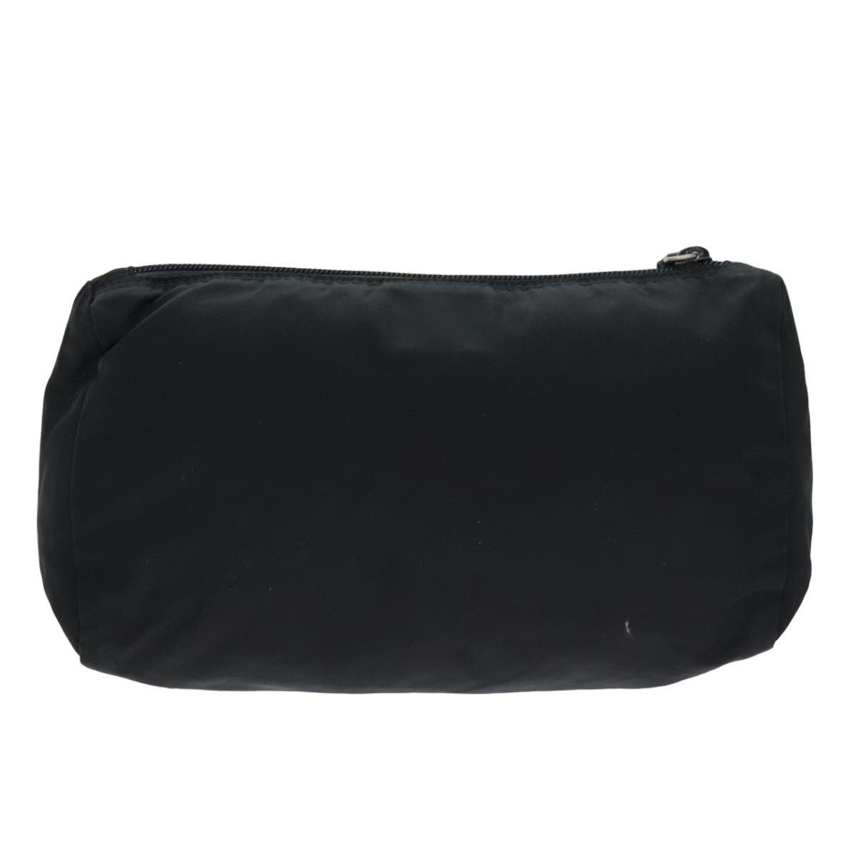 PRADA Pouch Nylon Black Auth 75663