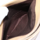 BURBERRY Shoulder Bag Suede Leather Beige Auth 75665-21