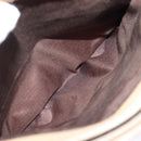 BURBERRY Shoulder Bag Suede Leather Beige Auth 75665-22