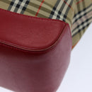 Burberrys Nova Check Tote Bag Canvas Auth 75666-14
