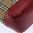 Burberrys Nova Check Tote Bag Canvas Auth 75666-15