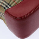 Burberrys Nova Check Tote Bag Canvas Auth 75666-16