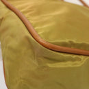 CELINE Shoulder Bag Nylon Khaki Auth 75674-14