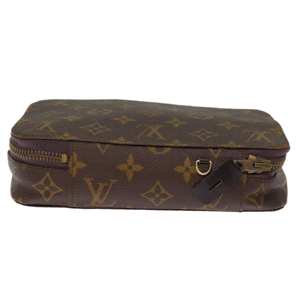 LOUIS VUITTON Monogram Poche Monte Carlo Jewelry Box M47352 LV Auth 75681 - 0