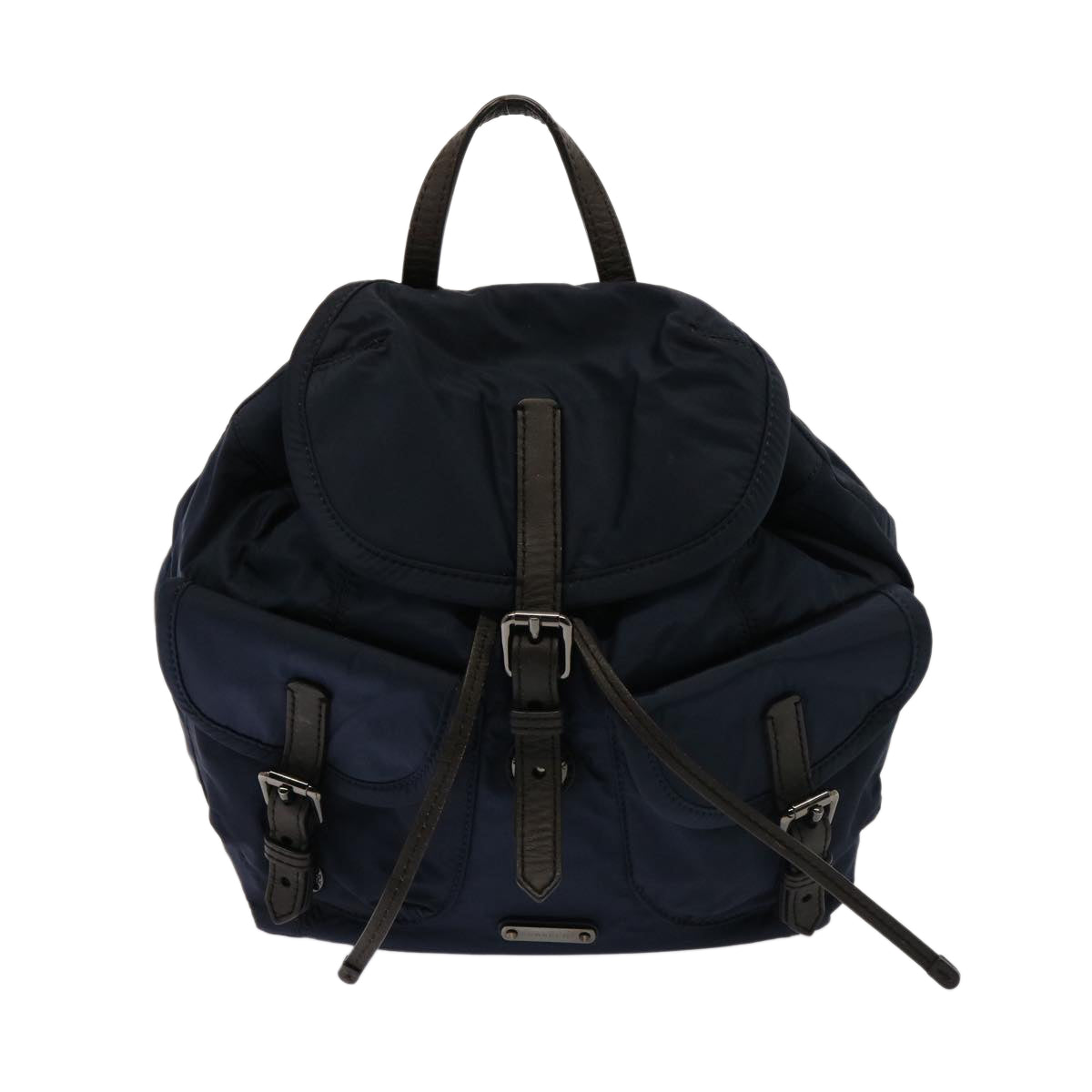 BURBERRY Backpack Nylon Navy Auth 75694