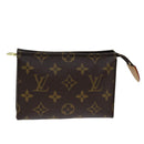 LOUIS VUITTON Monogram Pochette Toilettentasche 15 M47546 LV Auth 75701-1