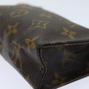 LOUIS VUITTON Monogram Pochette Toilettentasche 15 M47546 LV Auth 75701-10