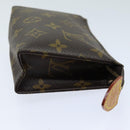LOUIS VUITTON Monogram Pochette Toilettentasche 15 M47546 LV Auth 75701-4