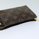 LOUIS VUITTON Monogram Pochette Toilettentasche 15 M47546 LV Auth 75701-6