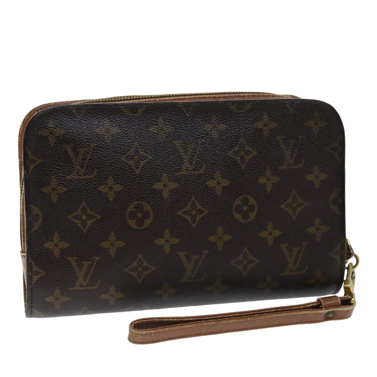 LOUIS VUITTON Monogram Orsay Clutch Bag M51790 LV Auth 75713