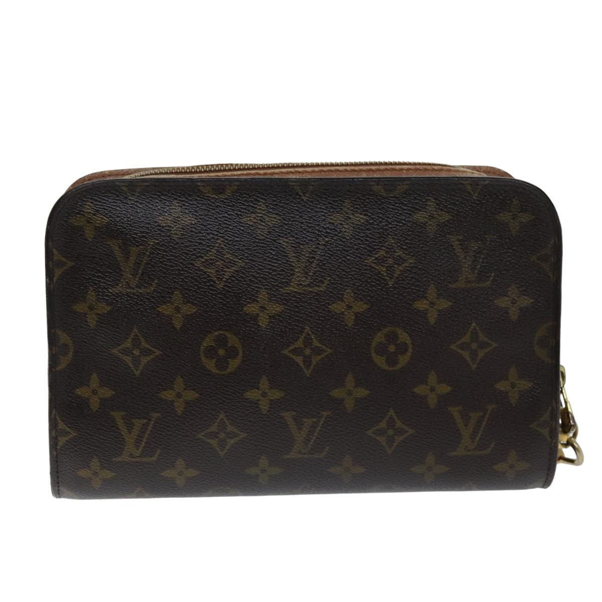 LOUIS VUITTON Monogram Orsay Clutch Bag M51790 LV Auth 75713