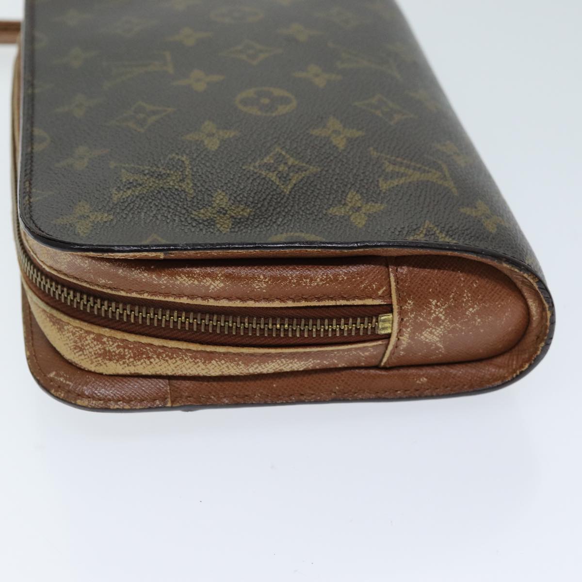 LOUIS VUITTON Monogram Orsay Clutch Bag M51790 LV Auth 75713