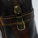 LOUIS VUITTON Monogram Compiegne 28 Clutch Bag M51845 LV Auth 75717-9