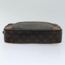 LOUIS VUITTON Monogram Compiegne 28 Clutch Bag M51845 LV Auth 75717-6