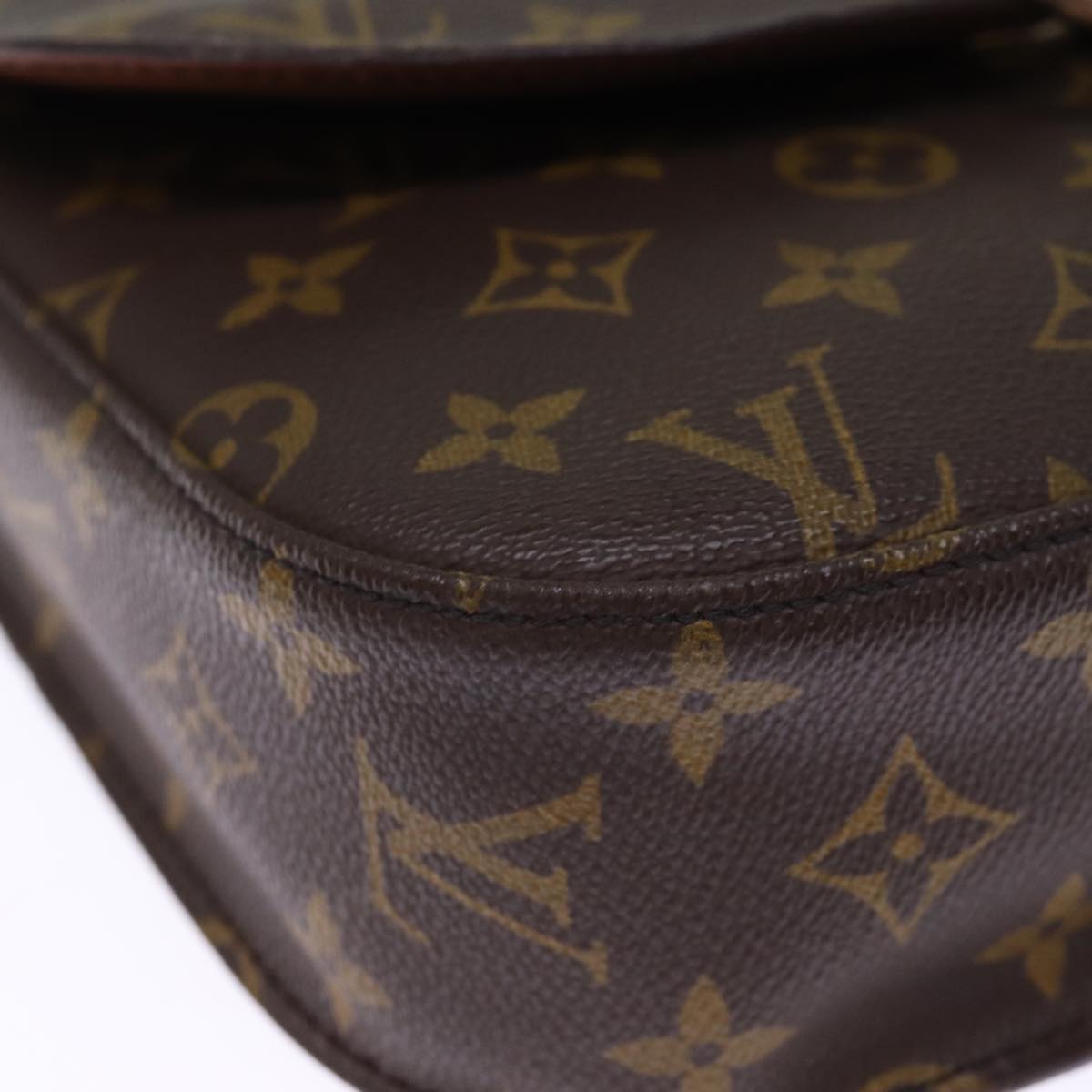 LOUIS VUITTON Monogram Saint Cloud GM Shoulder Bag M51242 LV Auth 75720