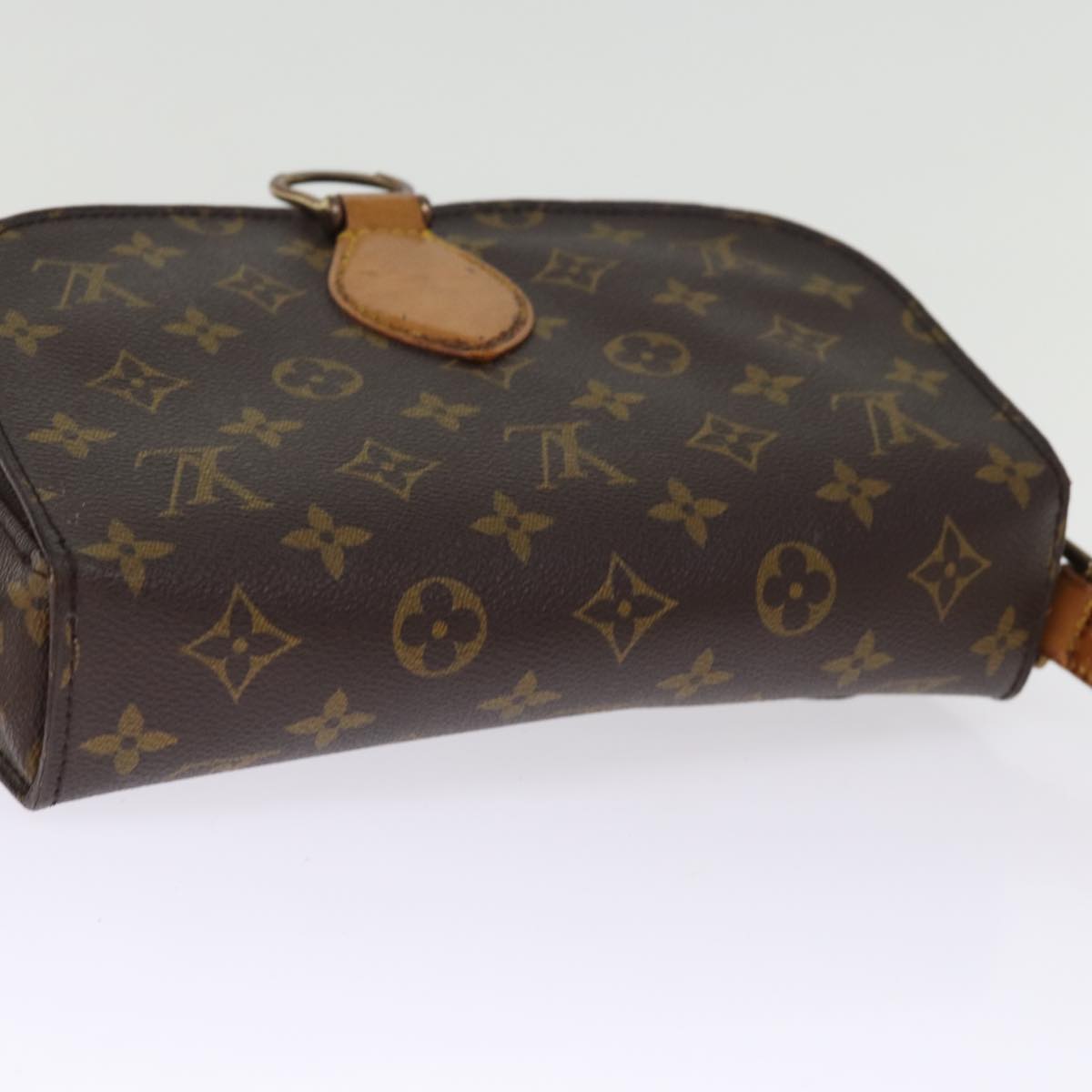 LOUIS VUITTON Monogram Saint Cloud GM Shoulder Bag M51242 LV Auth 75720