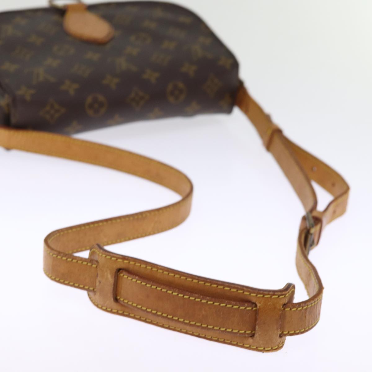 LOUIS VUITTON Monogram Saint Cloud GM Shoulder Bag M51242 LV Auth 75720