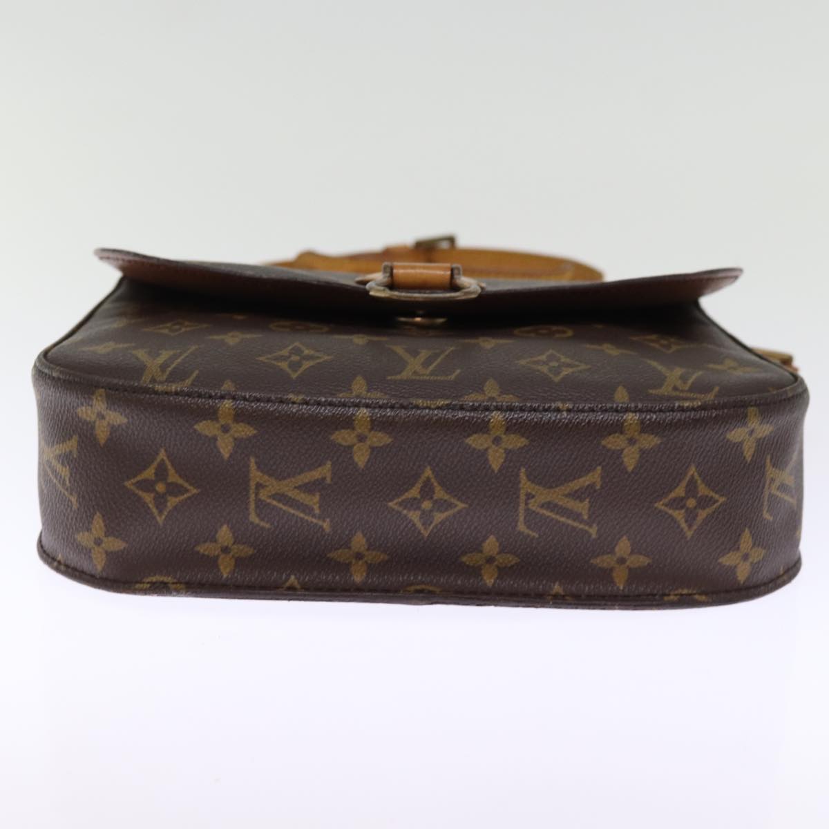 LOUIS VUITTON Monogram Saint Cloud GM Shoulder Bag M51242 LV Auth 75720