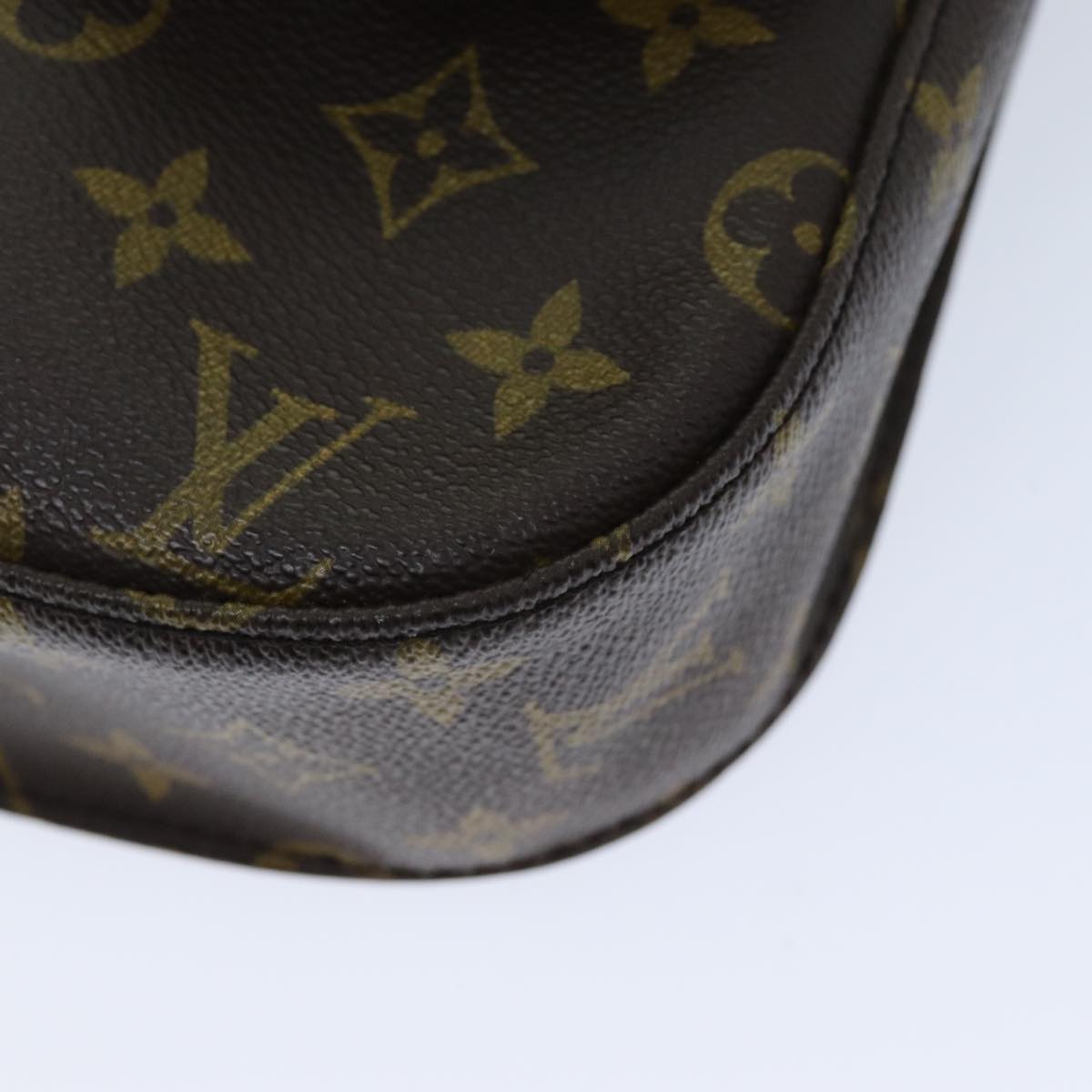 LOUIS VUITTON Monogram Saint Cloud GM Shoulder Bag M51242 LV Auth 75722