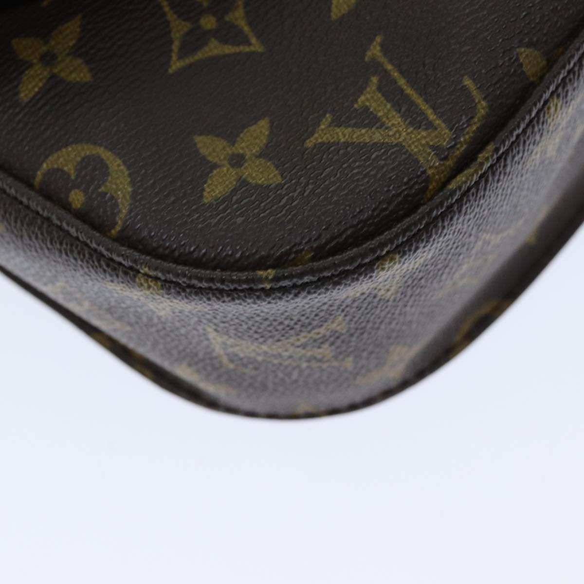 LOUIS VUITTON Monogram Saint Cloud GM Shoulder Bag M51242 LV Auth 75722