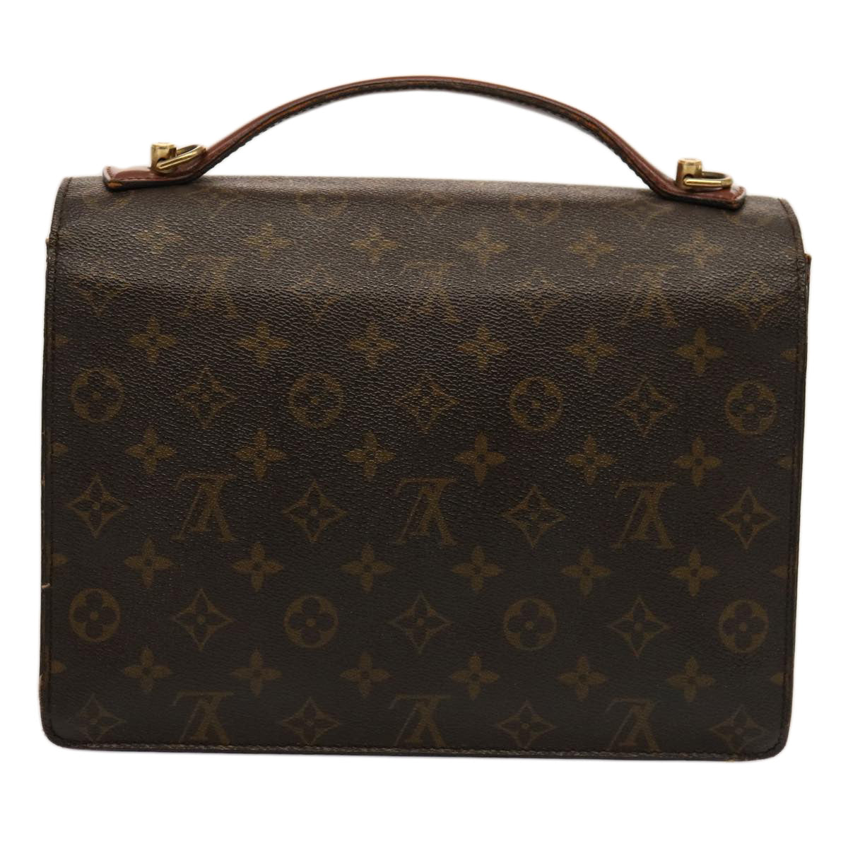 LOUIS VUITTON Monogram Monceau 28 Hand Bag 2way M51185 LV Auth 75724 - 0