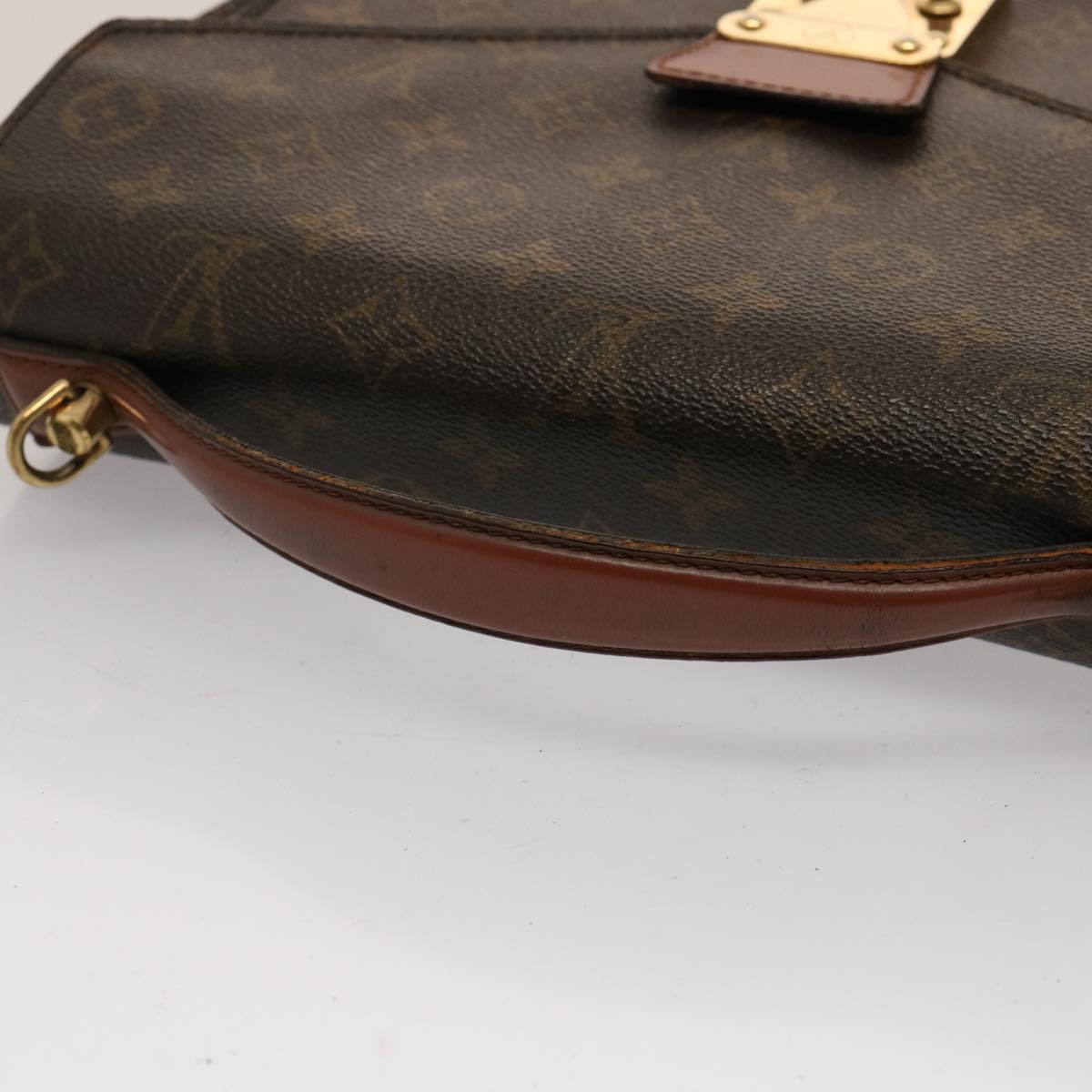 LOUIS VUITTON Monogram Monceau 28 Hand Bag 2way M51185 LV Auth 75724