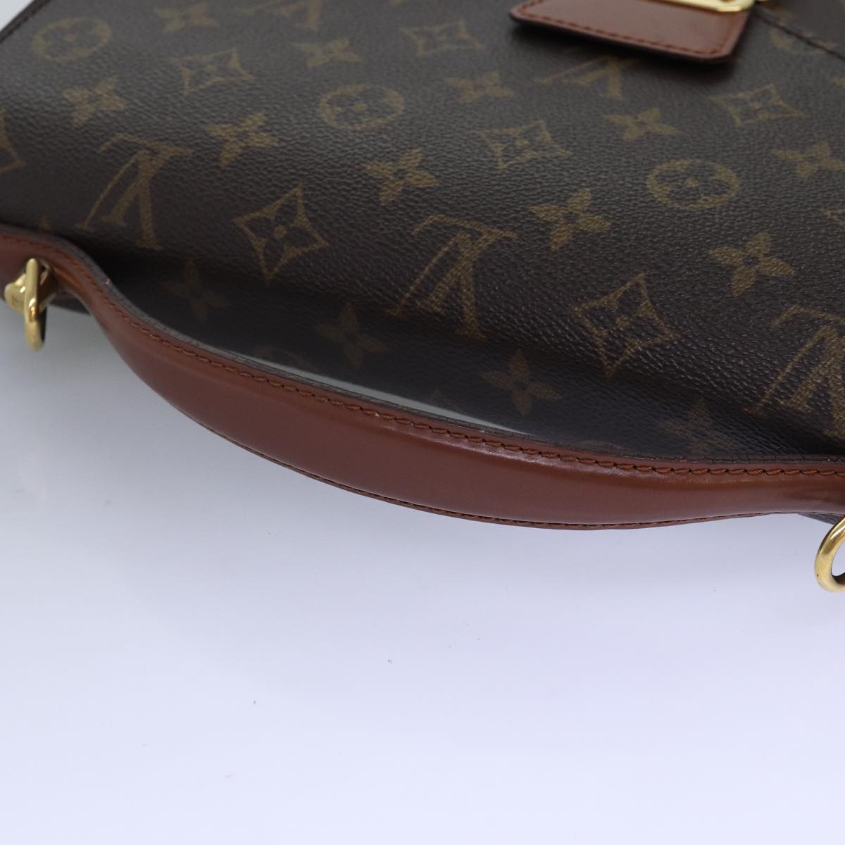 LOUIS VUITTON Monogram Monceau 28 Hand Bag 2way M51185 LV Auth 75727