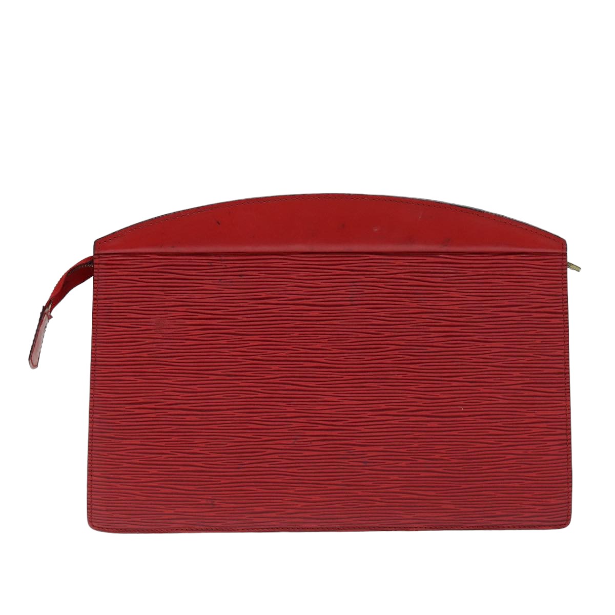 LOUIS VUITTON Epi Trousse Crete Clutch Bag Red M48407 LV Auth 75731 - 0