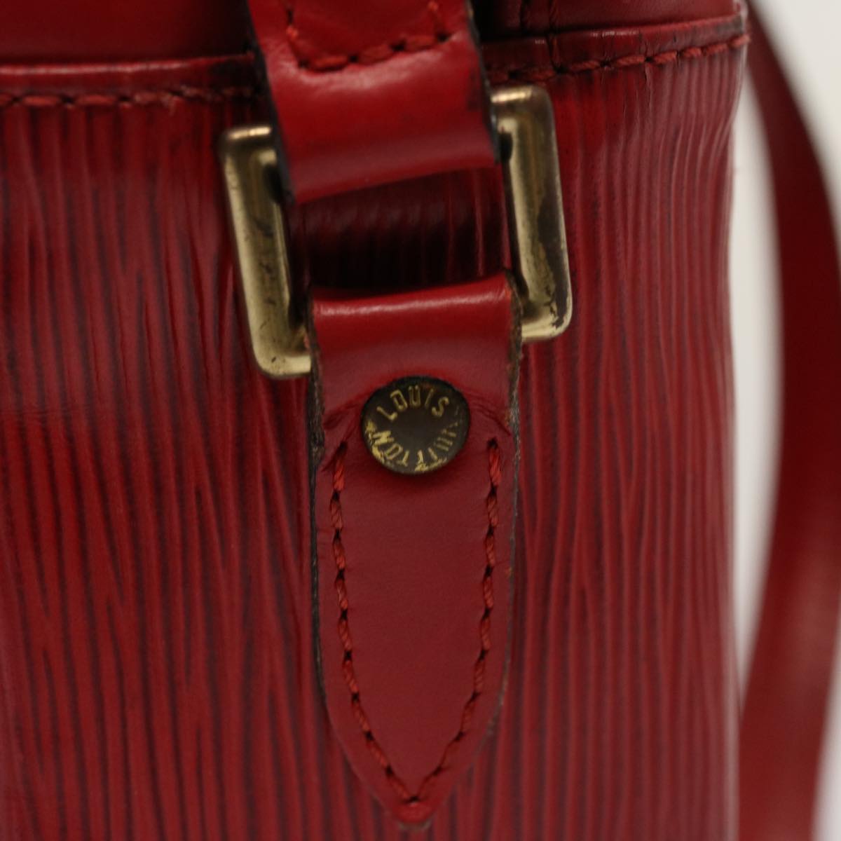 LOUIS VUITTON Epi Trocadero 27 Shoulder Bag Red M52317 LV Auth 75734