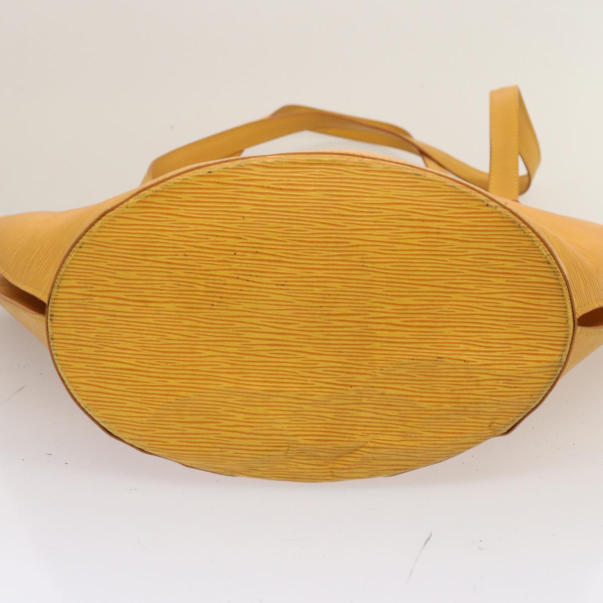 LOUIS VUITTON Epi Saint Jacques Shopping Shoulder Bag Yellow M52269 Auth 75751