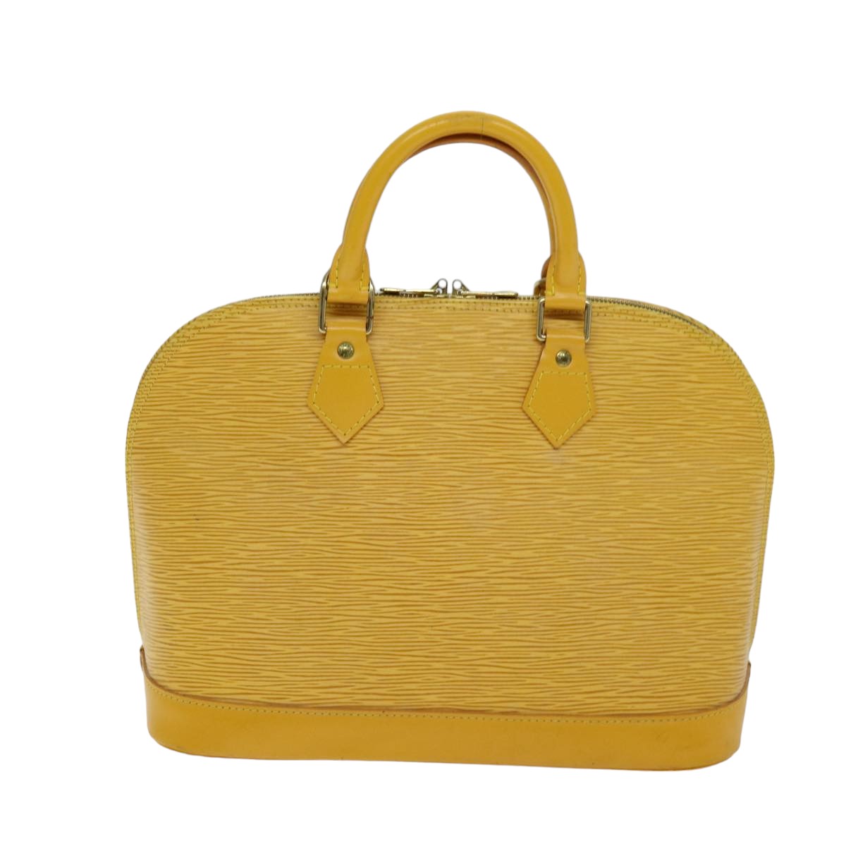 LOUIS VUITTON Epi Alma Hand Bag Tassili Yellow M52149 LV Auth 75756 - 0