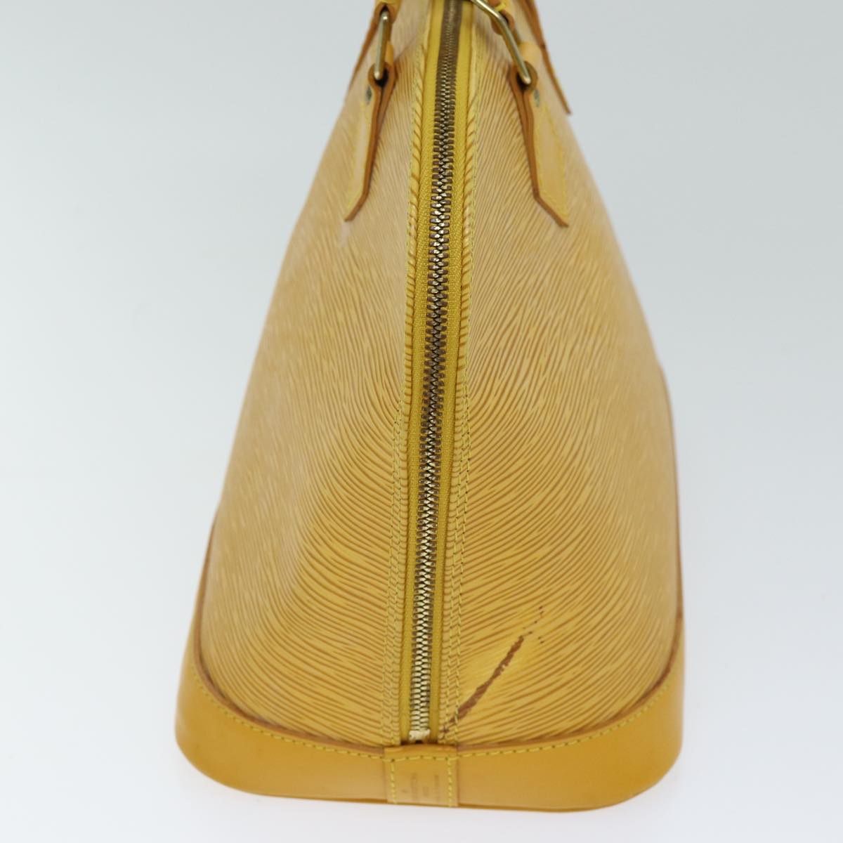 LOUIS VUITTON Epi Alma Hand Bag Tassili Yellow M52149 LV Auth 75756