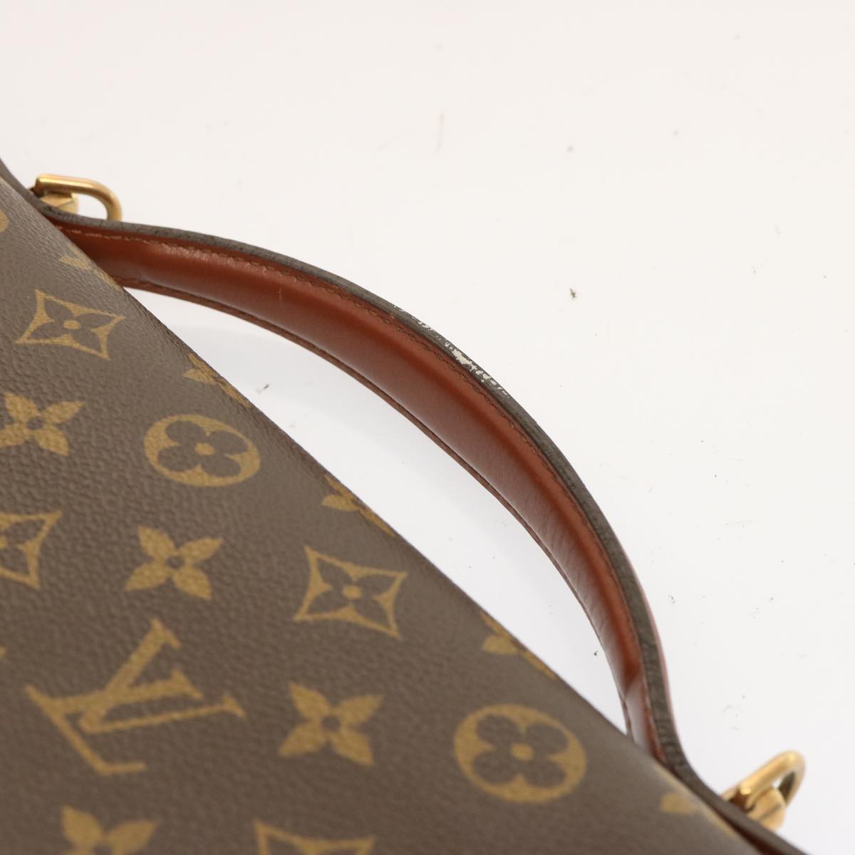 LOUIS VUITTON Monogram Porte Documents Bandouliere Bag M53338 LV Auth 75779