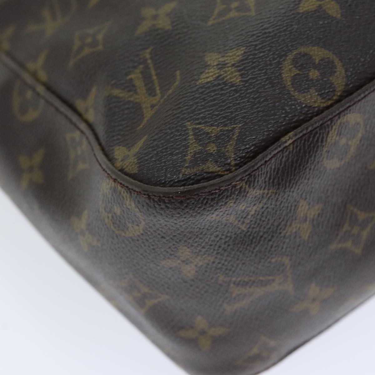 LOUIS VUITTON Monogram Looping GM Shoulder Bag M51145 LV Auth 75780