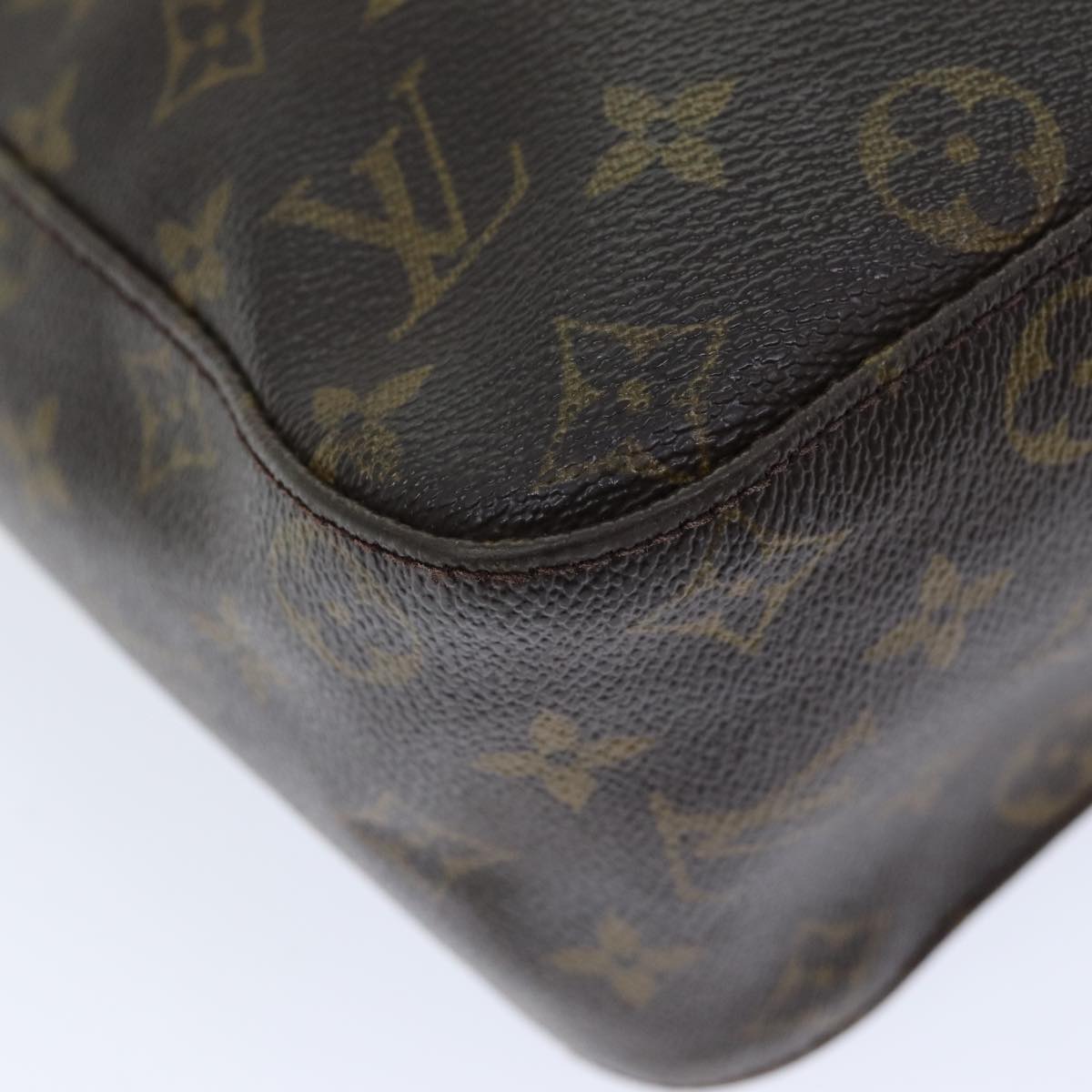 LOUIS VUITTON Monogram Looping GM Shoulder Bag M51145 LV Auth 75780